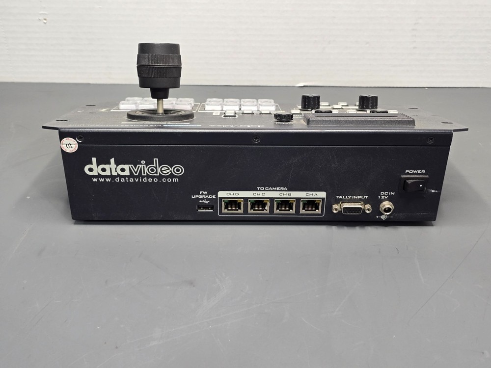 Datavideo RMC-180 PTZ Camera Controller Unit 12V DC Power Tested