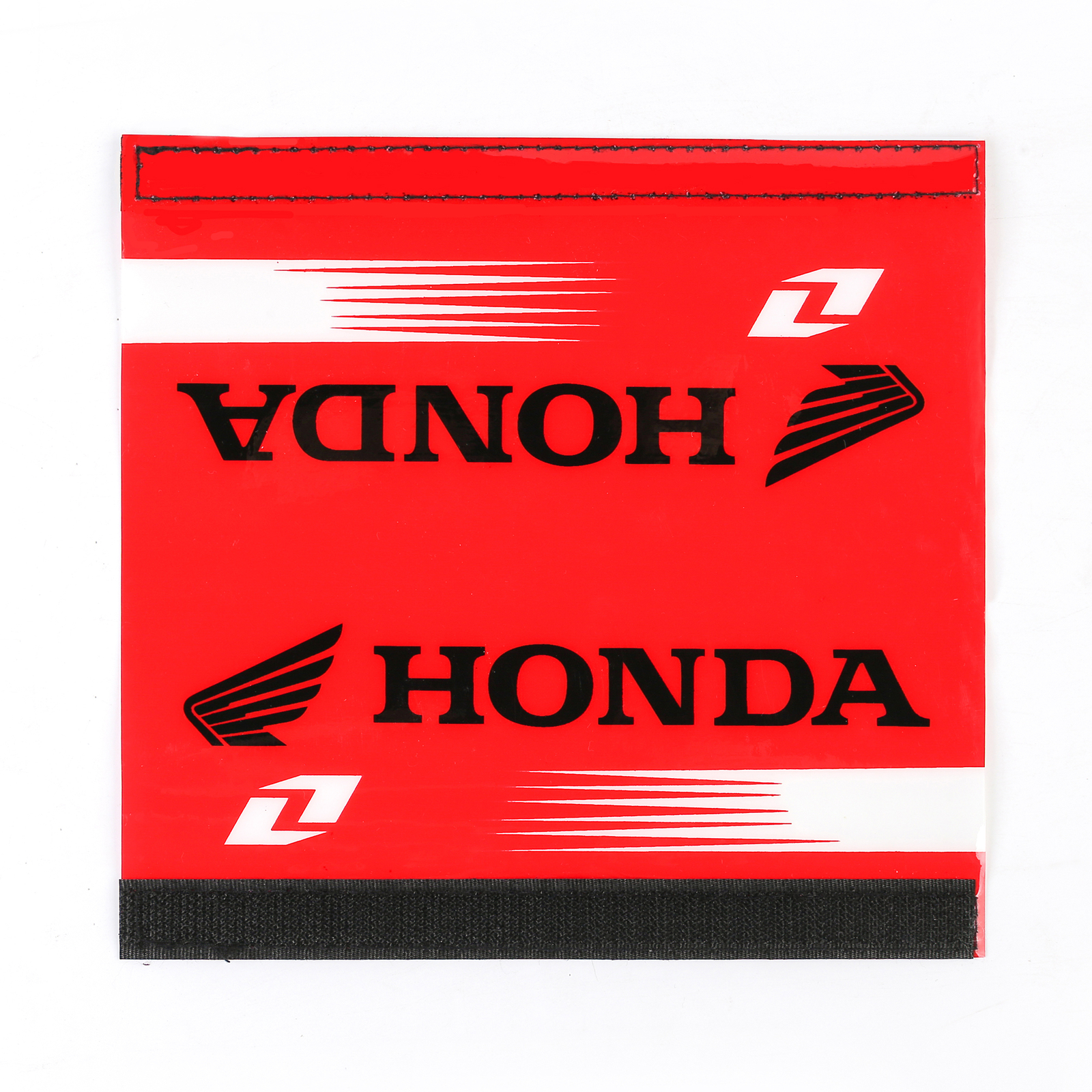 New Red Honda Sponge Foam Crossbar Protection Pad (7.9in Long) Black Text
