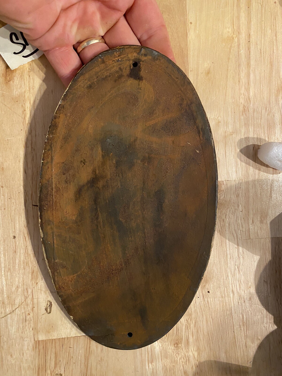 Henry Ford Motor Plaque Sign Patina Hotrod Mustang Auto Truck SOLID CAST IRON