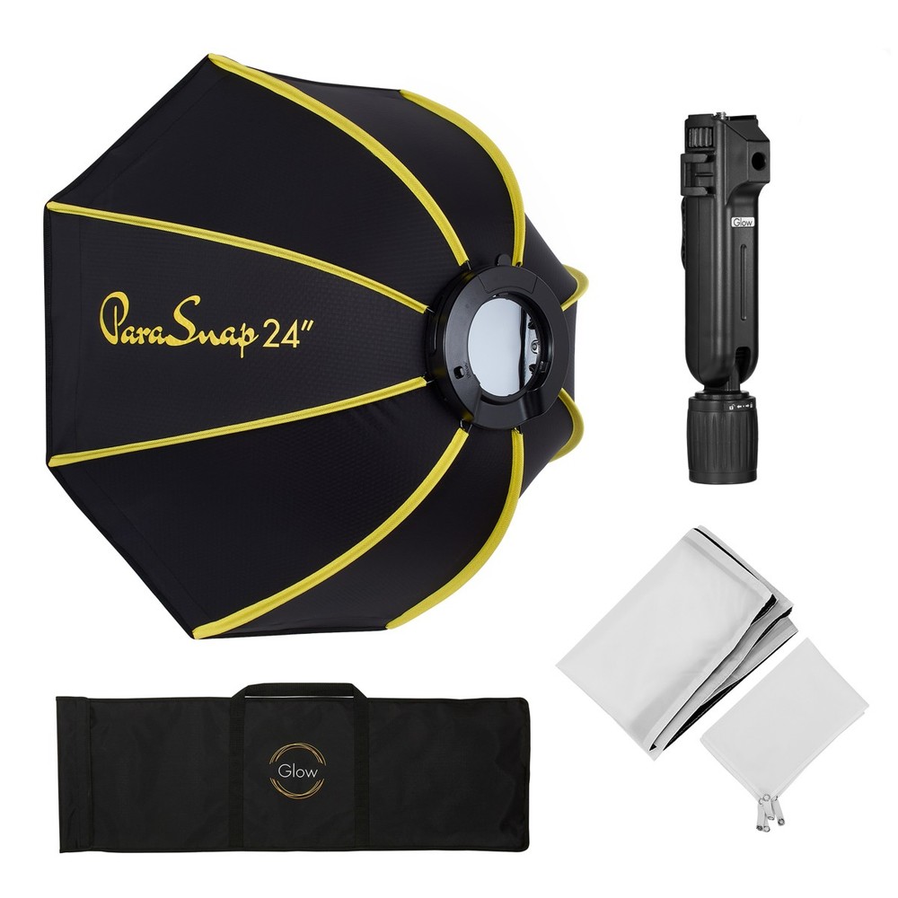 Glow ParaSnap PS-B24K 24" Octagonal Softbox for Speedlight