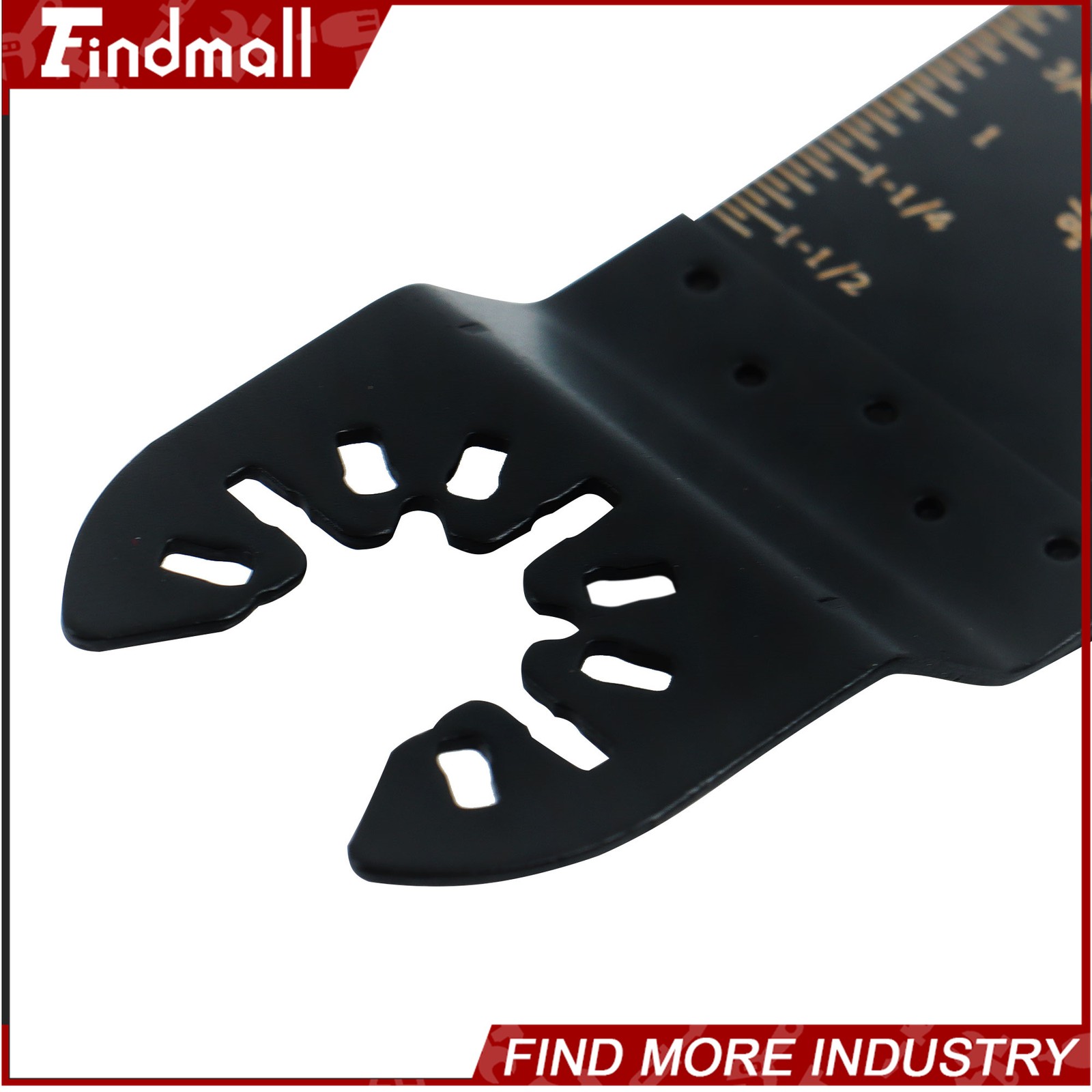 Findmall 20 PCS Titanium Oscillating Multi Tool Blades Kit for Metal & Wood
