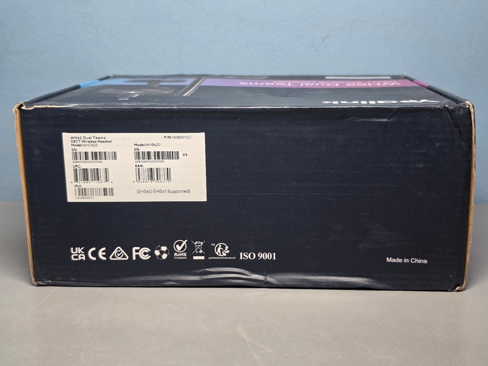 Yealink WH62 Dual Teams DECT Wireless Headset EHS60/EHS61 Support New & Sealed