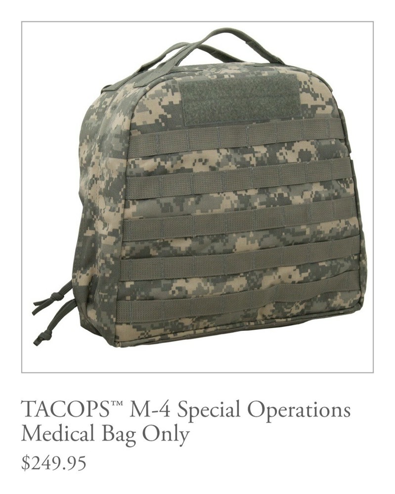 TACOPS  Med-4 ACU MEDIC PACK / BACKPACK