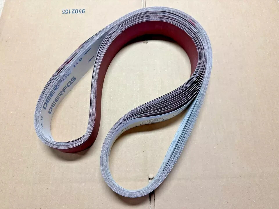 PREMIUM A/O, J-WEIGHT SANDING BELTS 2" X 72", 10 - PACK, 150-GRIT