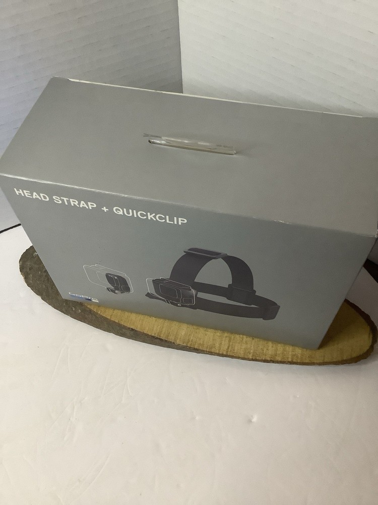 GoPro Camera Head Strap + Quick Clip Adjustable-Helmet Hat GoPro