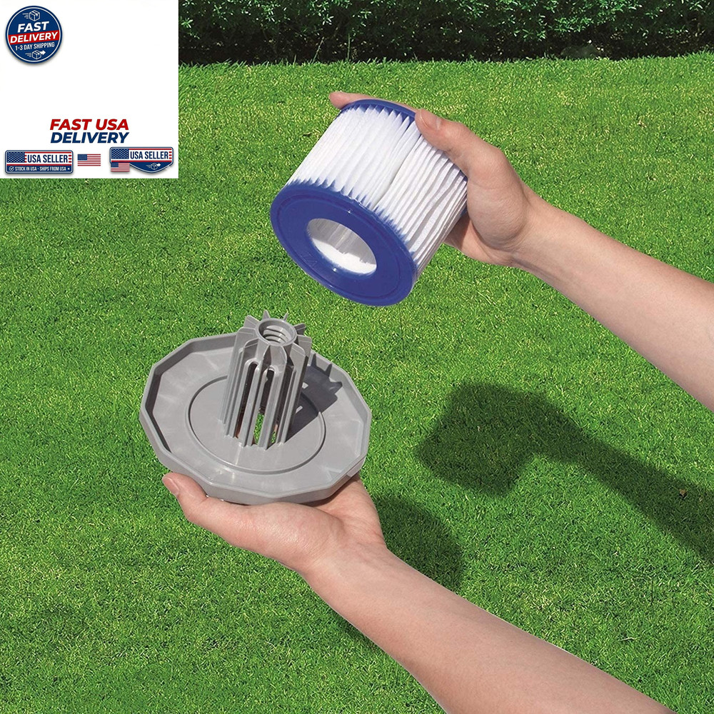 Pool Cleaning Filter Cartridge Replacement Compatible Bestway VI Intex 1Pc