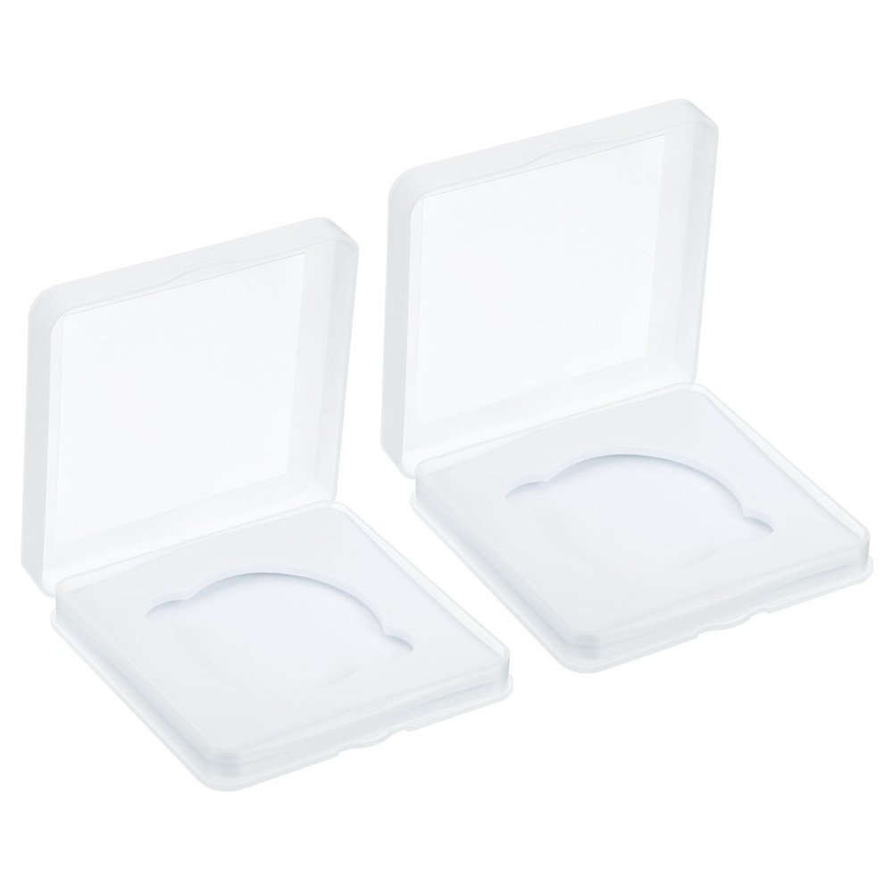 52mm Lens Filter Case, 2pcs Camera Filter Case Portable Lens Filter Box