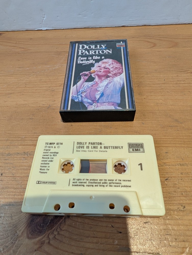6 x Dolly Parton - Audio Cassette Tape Bundle