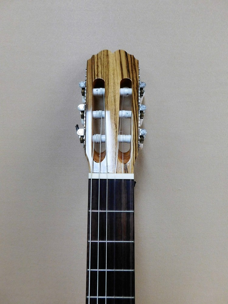 Miguel Rosales Model 9 Solid Top "Tan Shell" Classical Guitar + Gig Bag &Strings