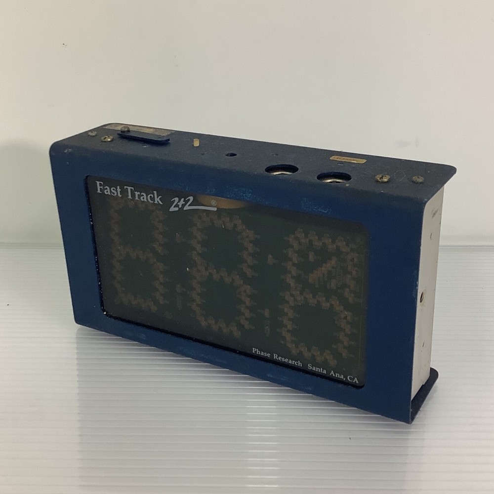 Fast Track 2+2 Drive Thru Timer Display PHASE RESEARCH DUAL SIDE