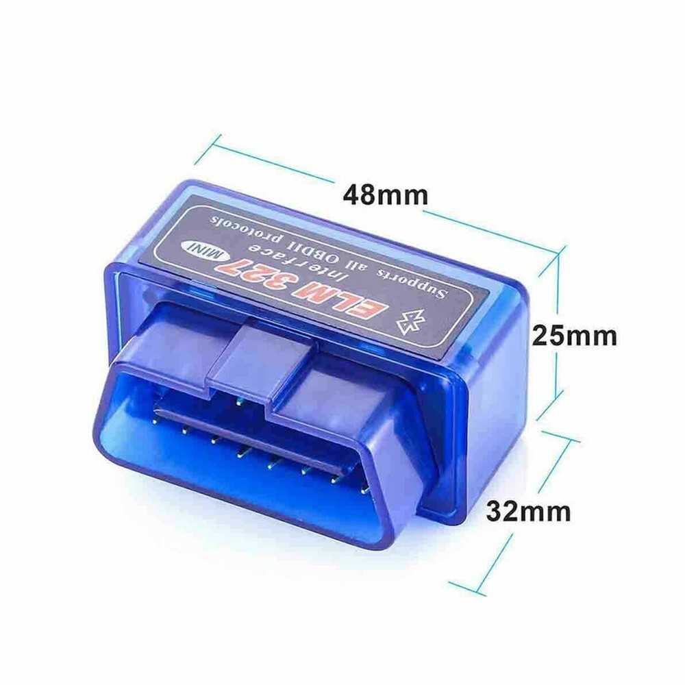 US 2 OBDII ELM 327Read Tool For iPhone OBD2 Car Bluetooth Scanner Code Reader