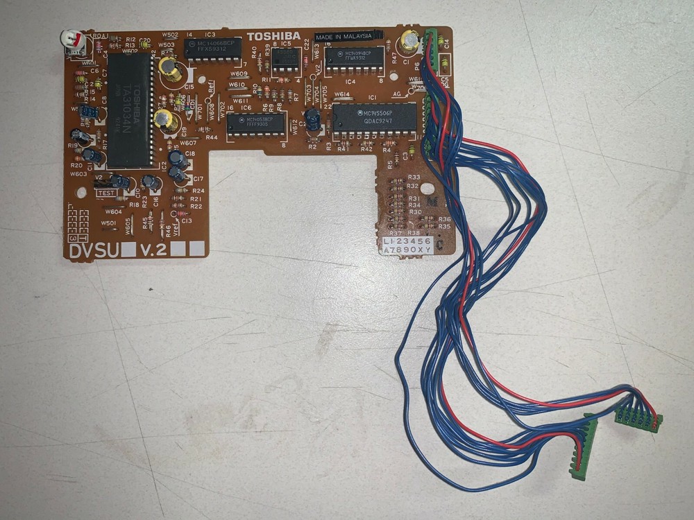 Toshiba DVSU V.2, Speaker Off-Hook Announce Card