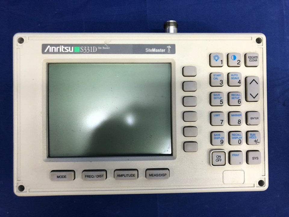Anritsu S331D Sitemaster no backlight/ with generic cal kit