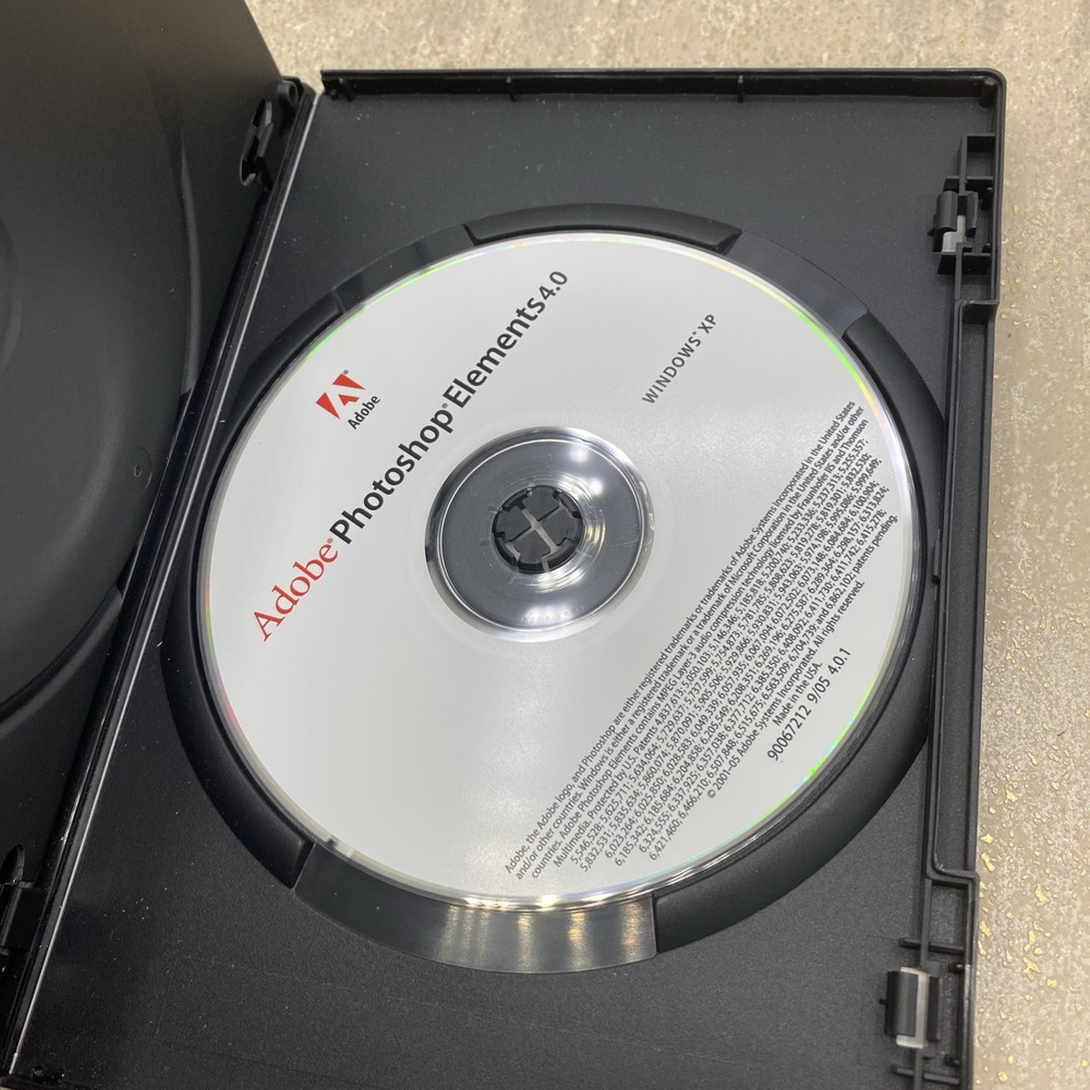 Adobe Photoshop Elements 4.0 & Adobe Premiere Elements 2.0 (PC, 2005)