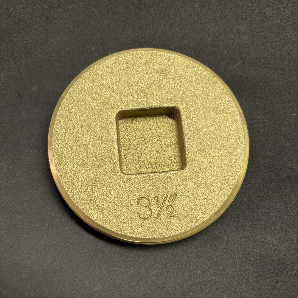 Sioux Chief 877-30PK - 3-1/2” Countersunk Head, Brass Cleanout Plugs