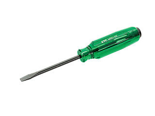 KTC MDD1-100, Plastic Grip Screwdriver (Flat), 6mm
