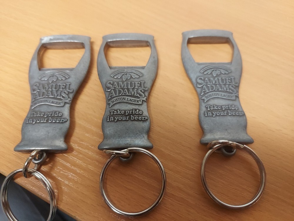 (3) Samual Adams Bottle Openers