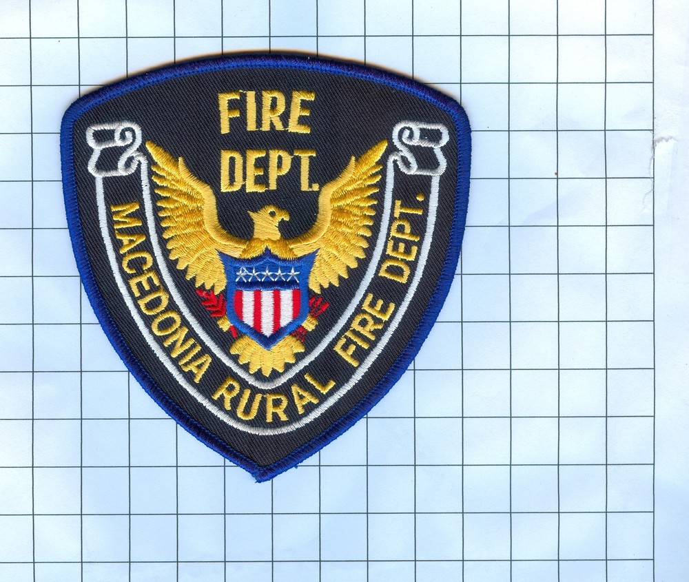 Fire Patch - MAcedonia Rural Fire Dept.