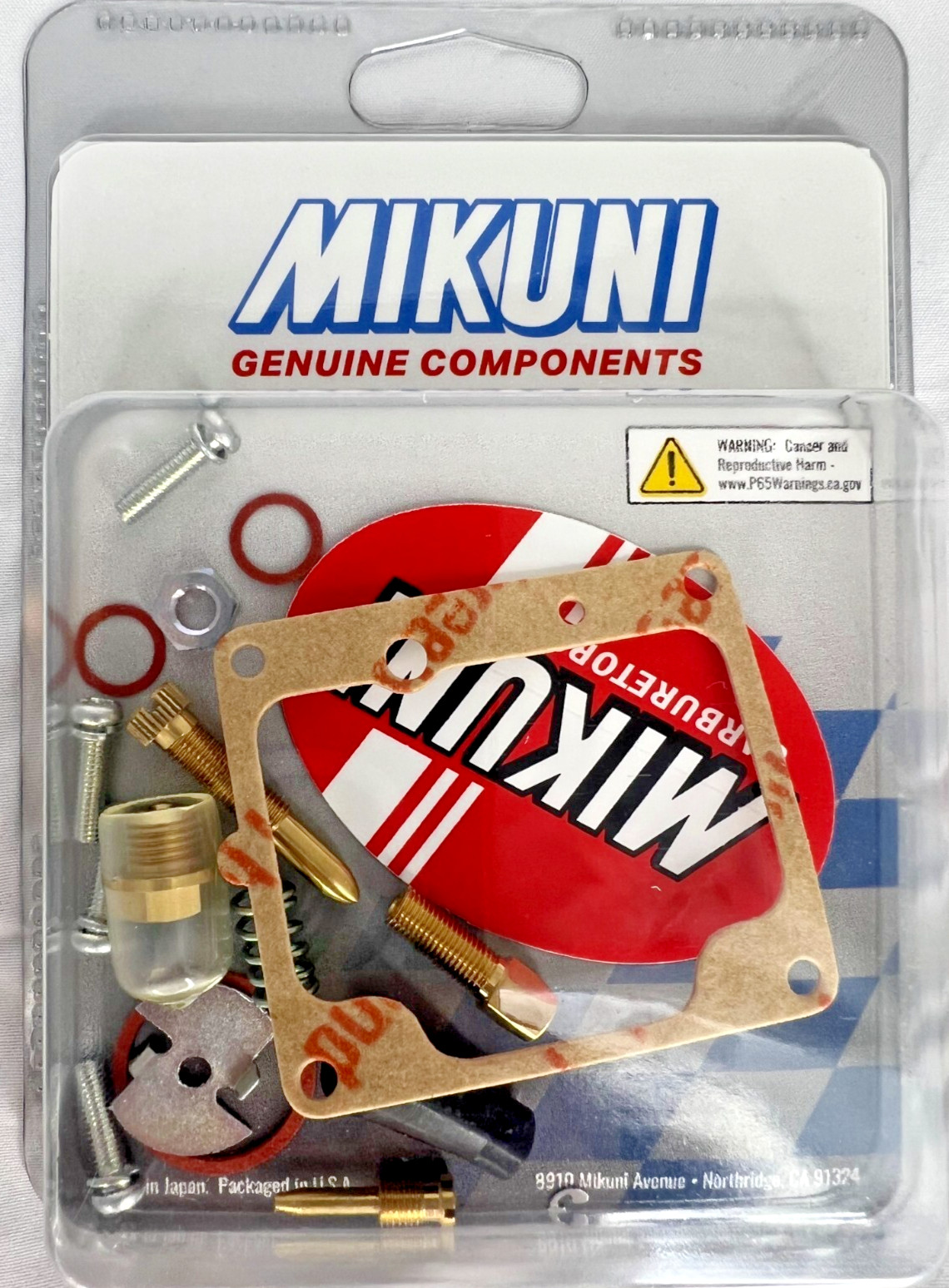 Genuine Mikuni MK-VM26-28 Carburetor Rebuild Kit -Fits VM26-8074 & VM28-49 Carbs