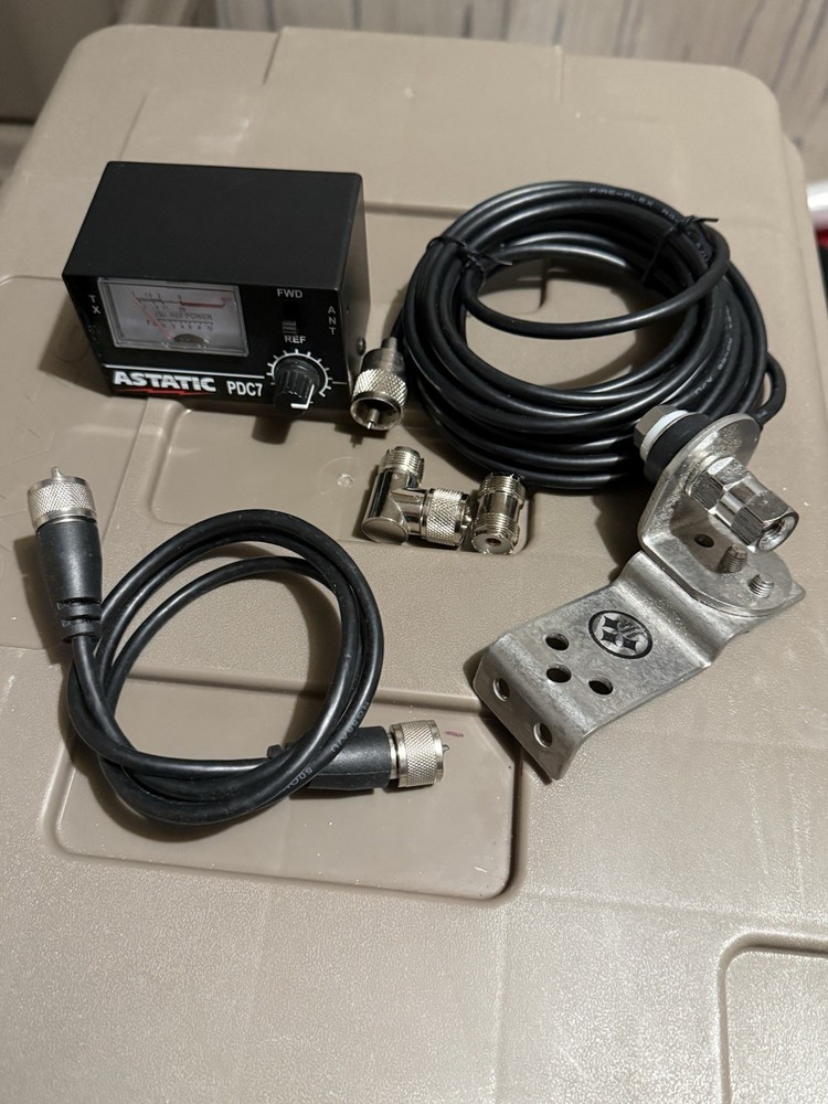 Astatic PDC7 Compact 3 Function SWR Meter  An Antenna Cable