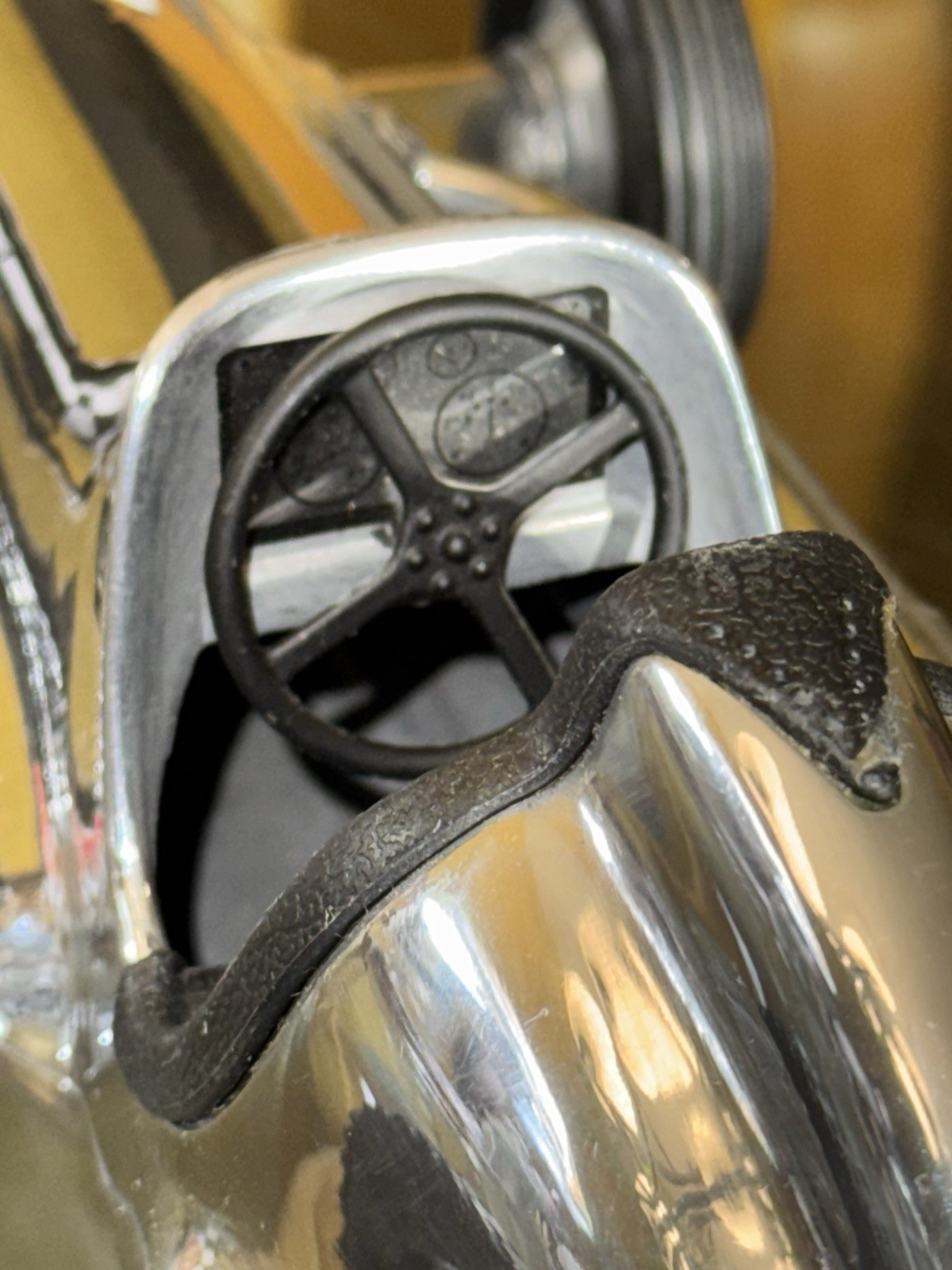 Hornet 1930s Tether Car Model 9.75" Aluminum Replica Racing Spindizzy New