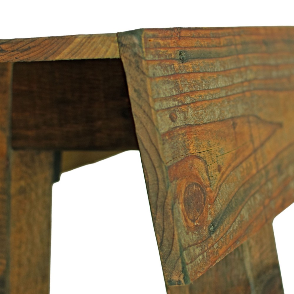 Sonoma Rustic Redwood Entryway & Display Table