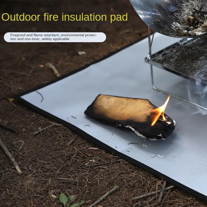 Outdoor Multi-purpose Silicone Cloth High-temperature and Fireproof Mat