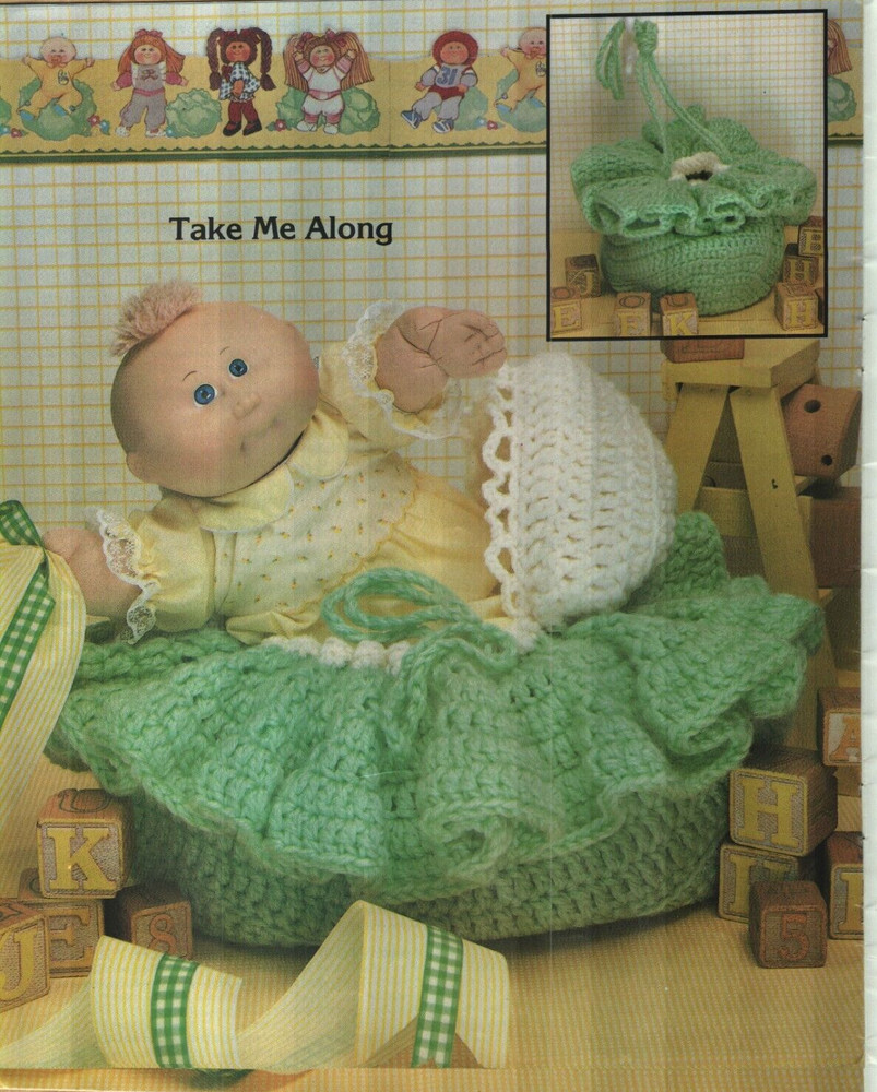 CABBAGE PATCH KIDS CROCHETED FUNWEAR 20 DESIGNS CROCHET PATTERN BOOK