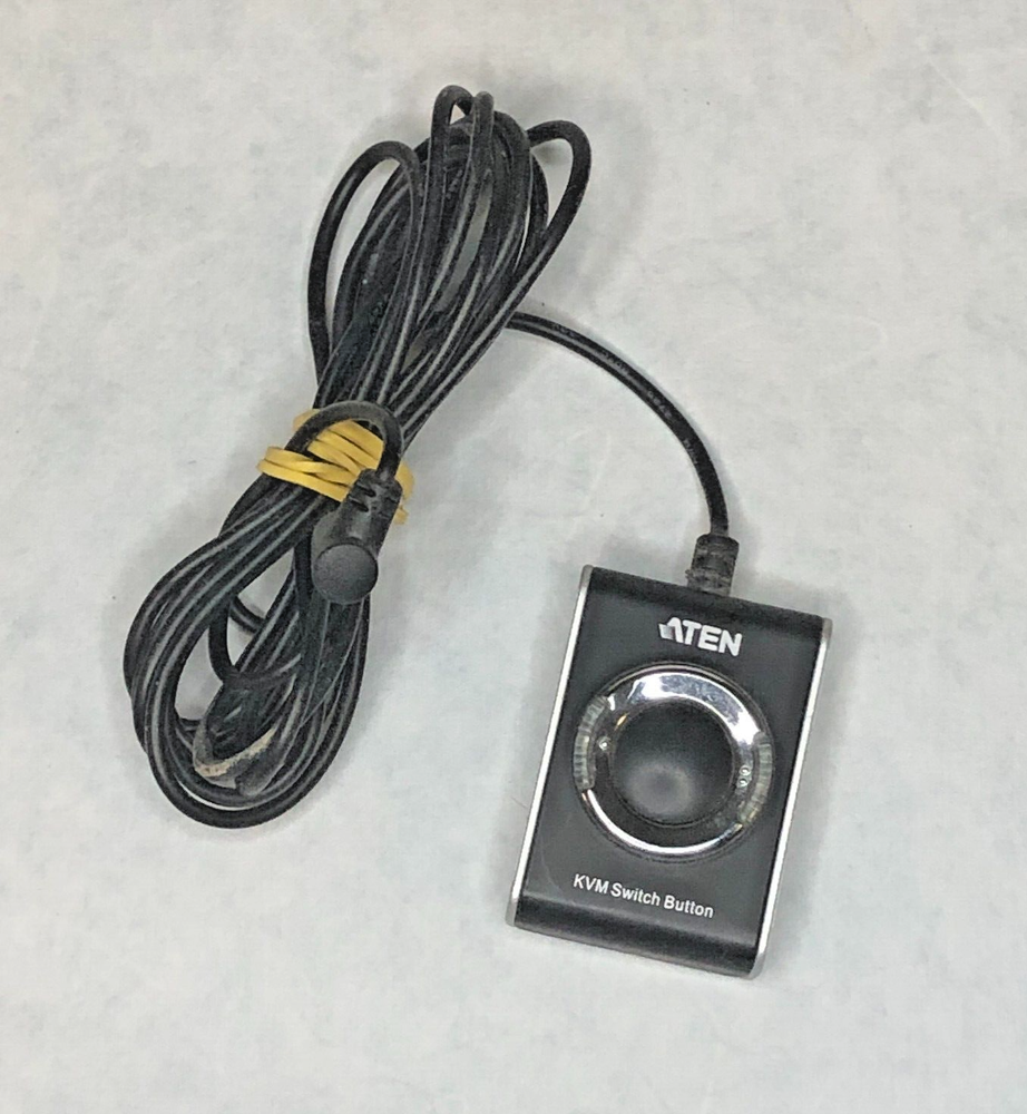 ATEN 2-Port USB DVI KVM Switch with Audio, Model CS62DU, includes Remote Button