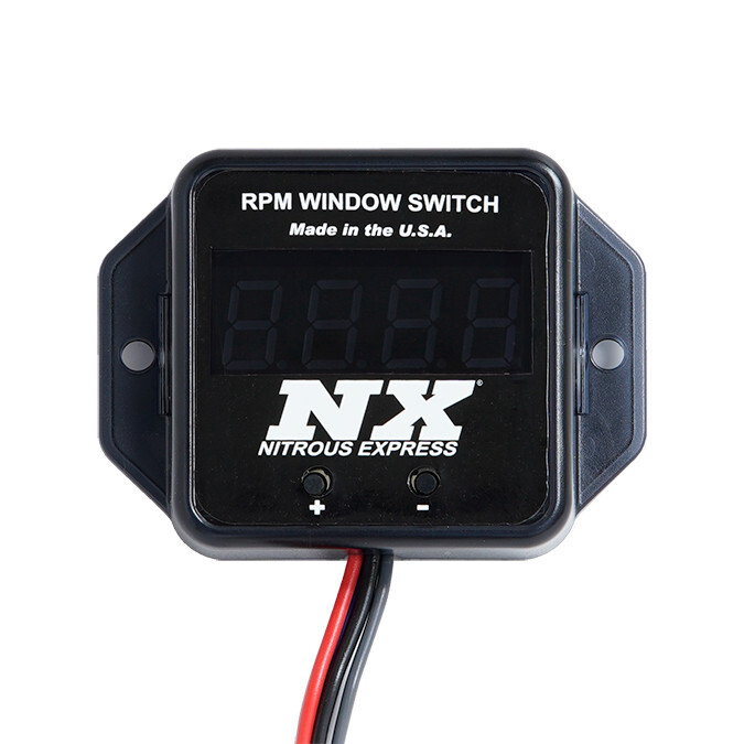 18961 Nitrous Express Digital RPM Activated Window Switch Adjustable Screen