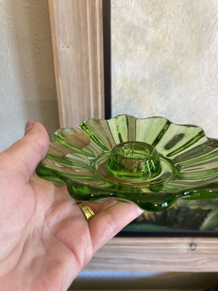 Celestial Limelight MCM candle holders