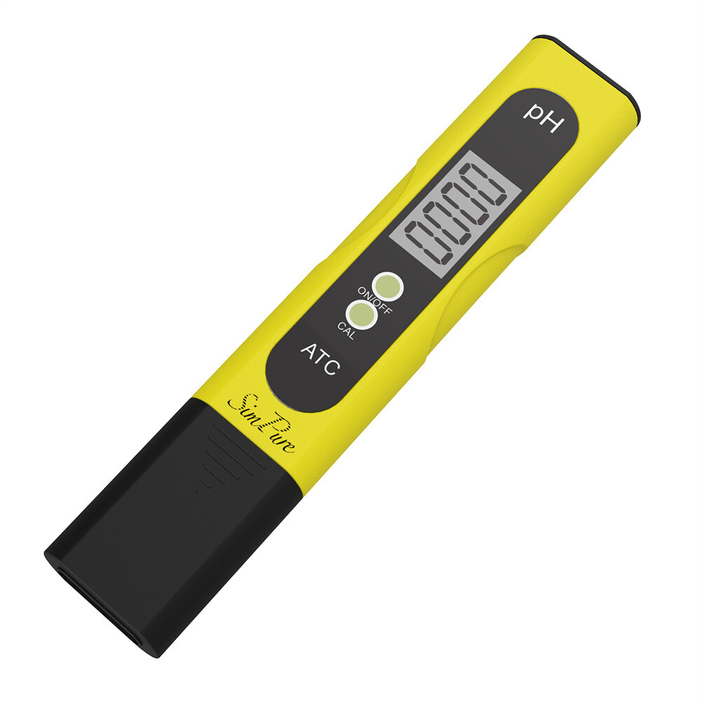 2-Pack PH Meter PH Level Test Pen Electrode Sensor Reader for Pond, Tape Water