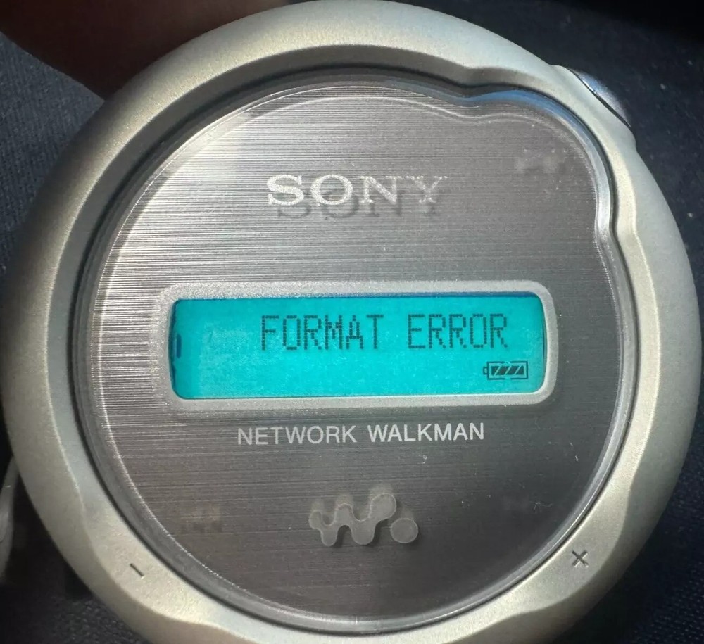 READ INFO - Rare - Sony Network Walkman Mp3 Nw-E103