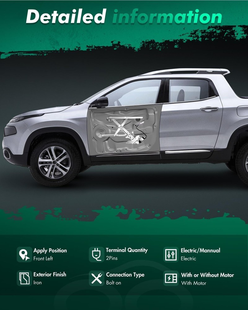 Power Window Regulator Replacement for 1995-2004 Ford Models