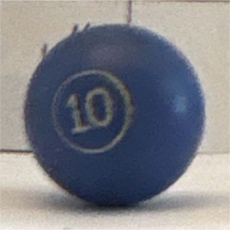 Blue Billiard Ball Number 10 Pool Table Accessory Standard Size Replacement