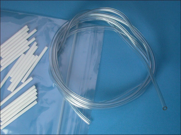 100 slim plastic flytying tubes