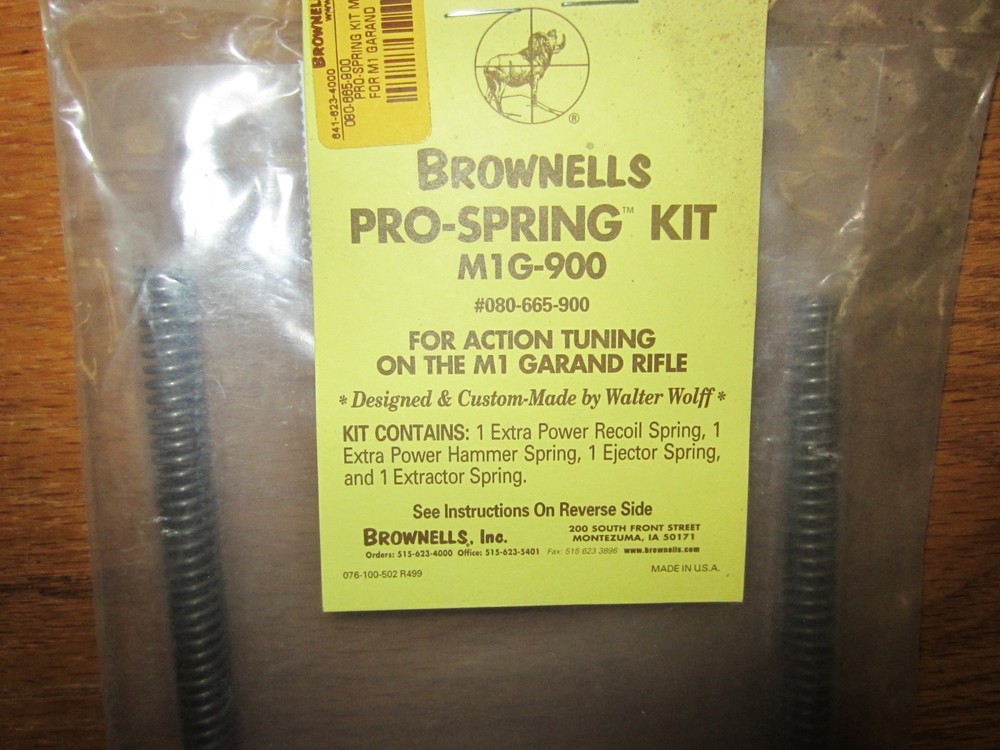 M1 Garand Pro Spring Kit by Wolff