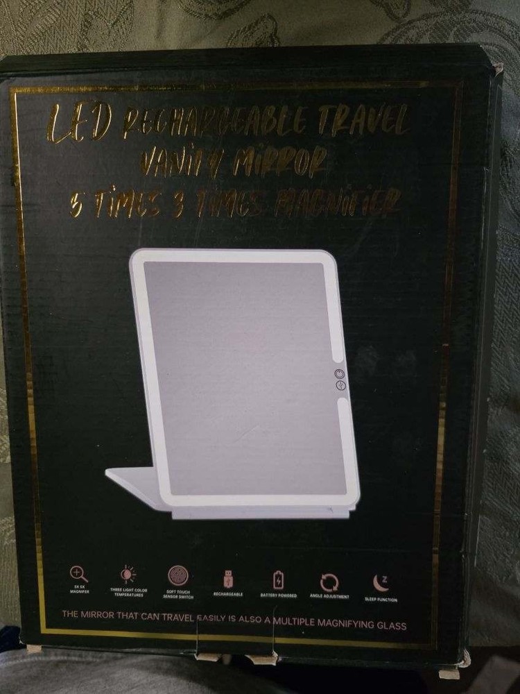 Led Rechargable Vanity Mirror
