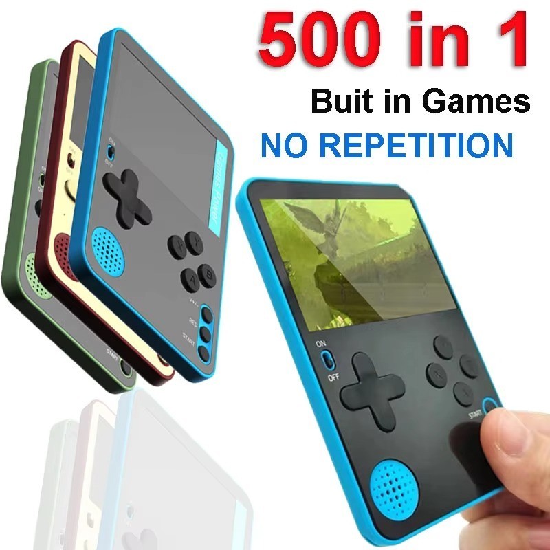 Mini game console 500 games in 1