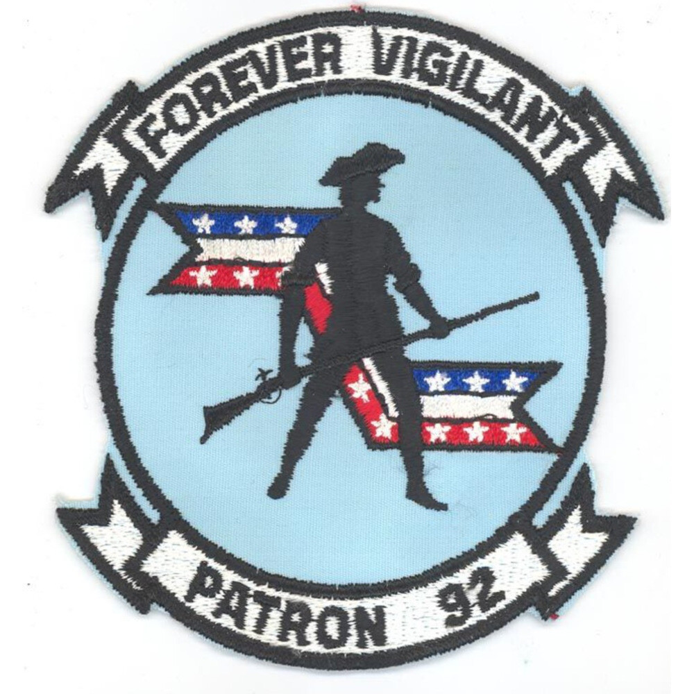 VP-92 Patch Forever Vigilant Patron 92
