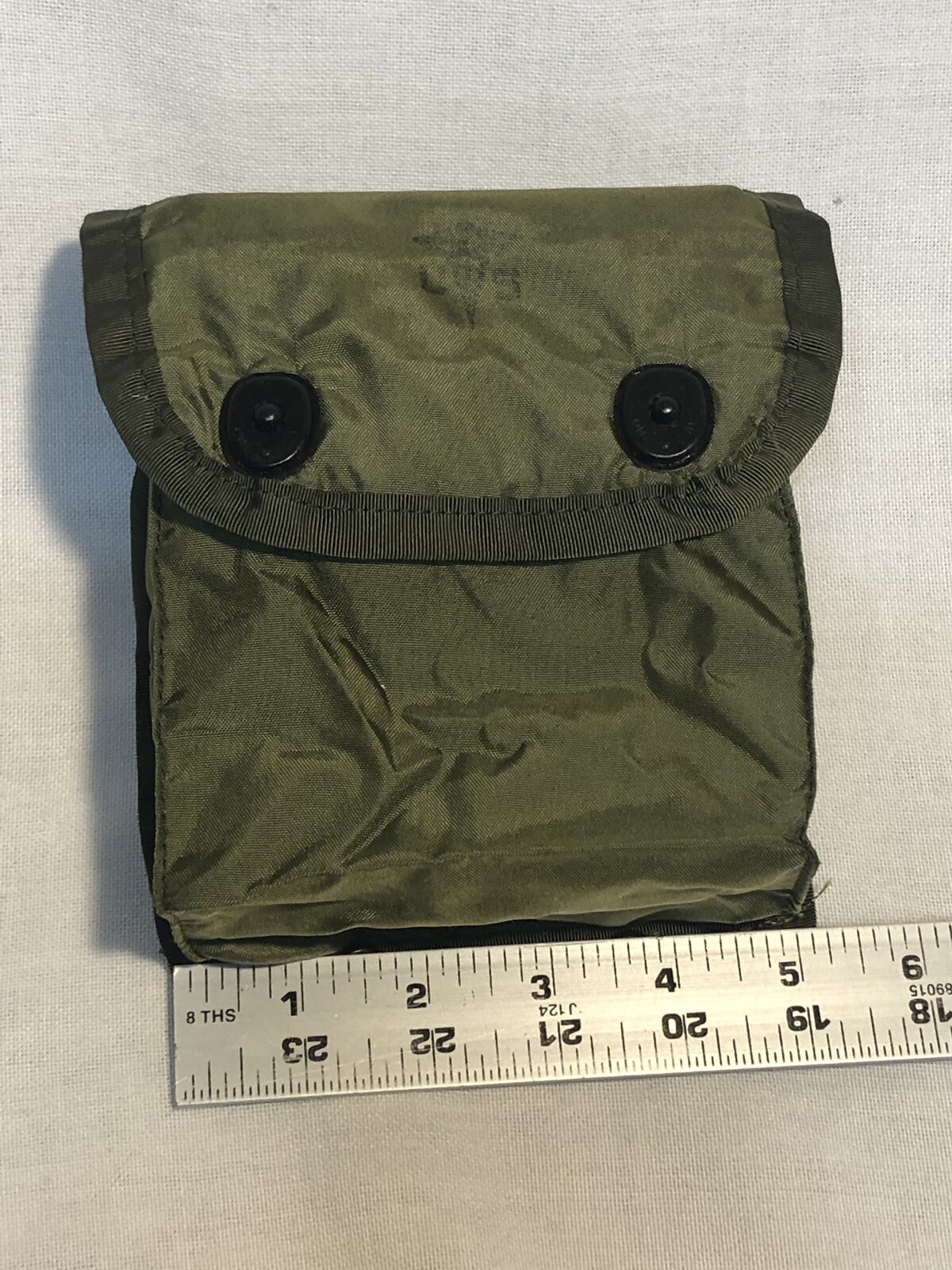 US MILITARY INDIVIDUAL FIRST AID KIT POUCH ONLY IFAK SNAP FLAP & ALICE CLIPS NEW