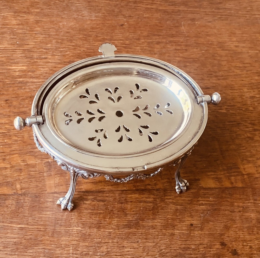 Antique EPNS Silver Plated Two-handled Entree Dish