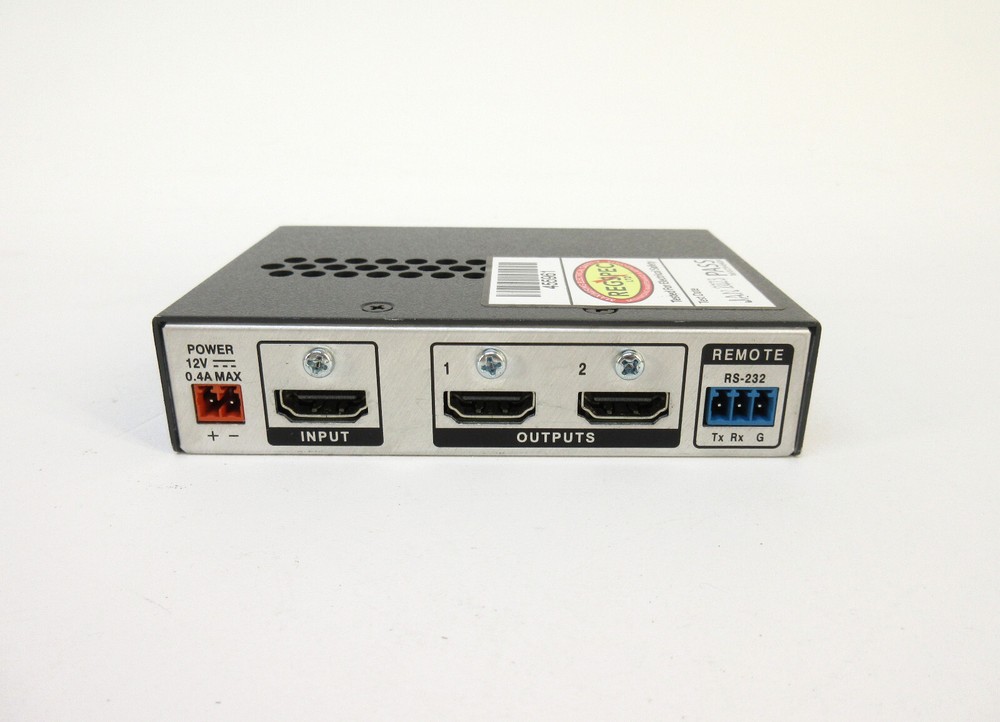 Extron HDMI DA2 - 2 Output Distribution Amplifier with Power Supply