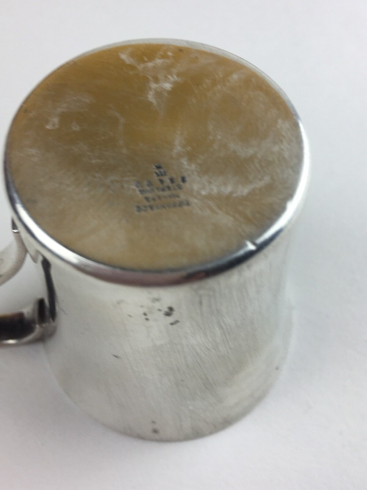 Tiffany&co STERLING SILVER Cup Shut Glass