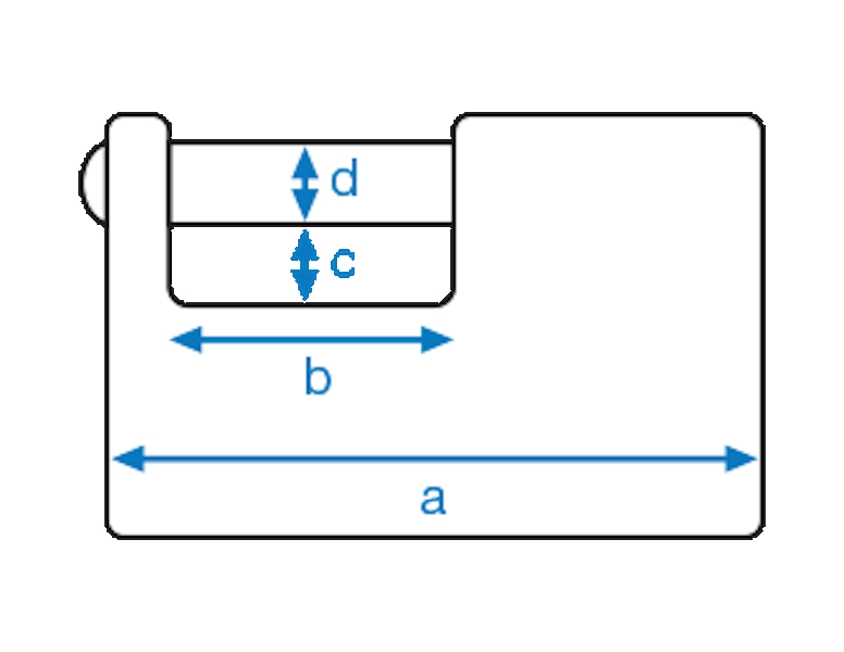 Abus Padlocks-High Security Monoblock Padlock 82/63 -63mm-FREE POST