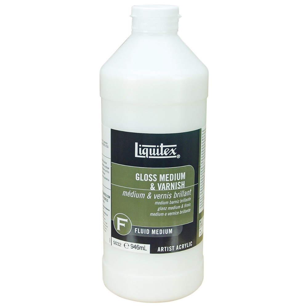 Liquitex Gloss Medium/Varnish 32 Oz