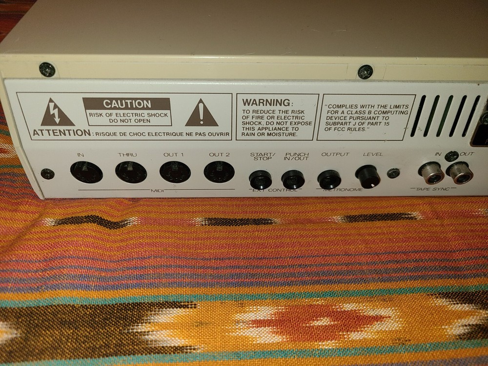 Roland MC-300 MICRO COMPOSER Midi Sequencer MC300 Advanced Manual Quick Table