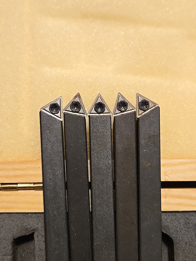 5/16" 5 Pc Indexable Carbide Insert Turning Tool Bit Lathe Set