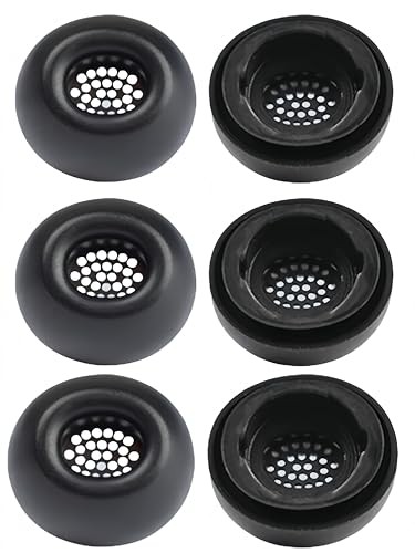 Ear Tips for Galaxy Buds 3 Pro Eartips With galaxy buds3 pro ear tips Black