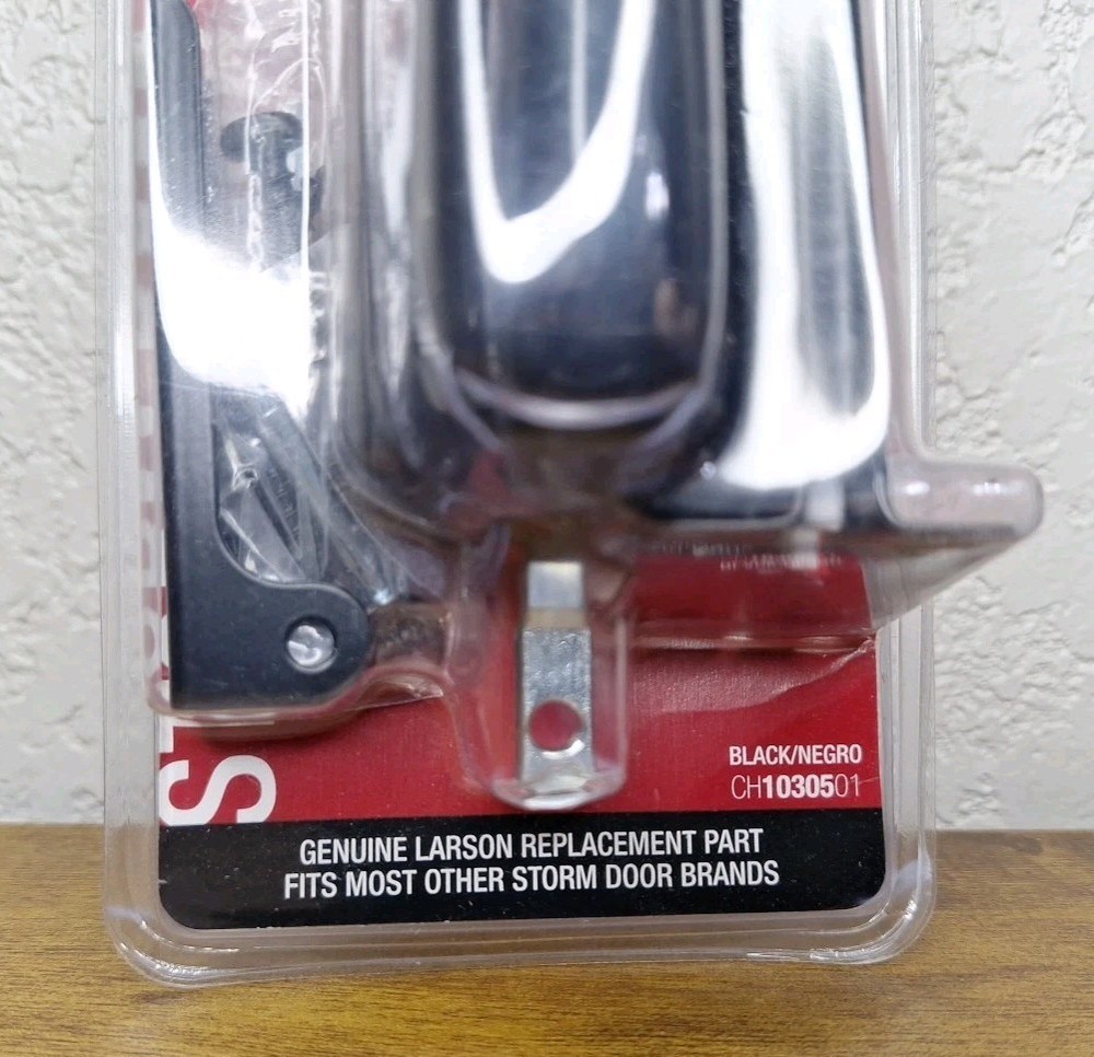 Larson Certified Storm Door Hold-Open Closer Kit (Black)